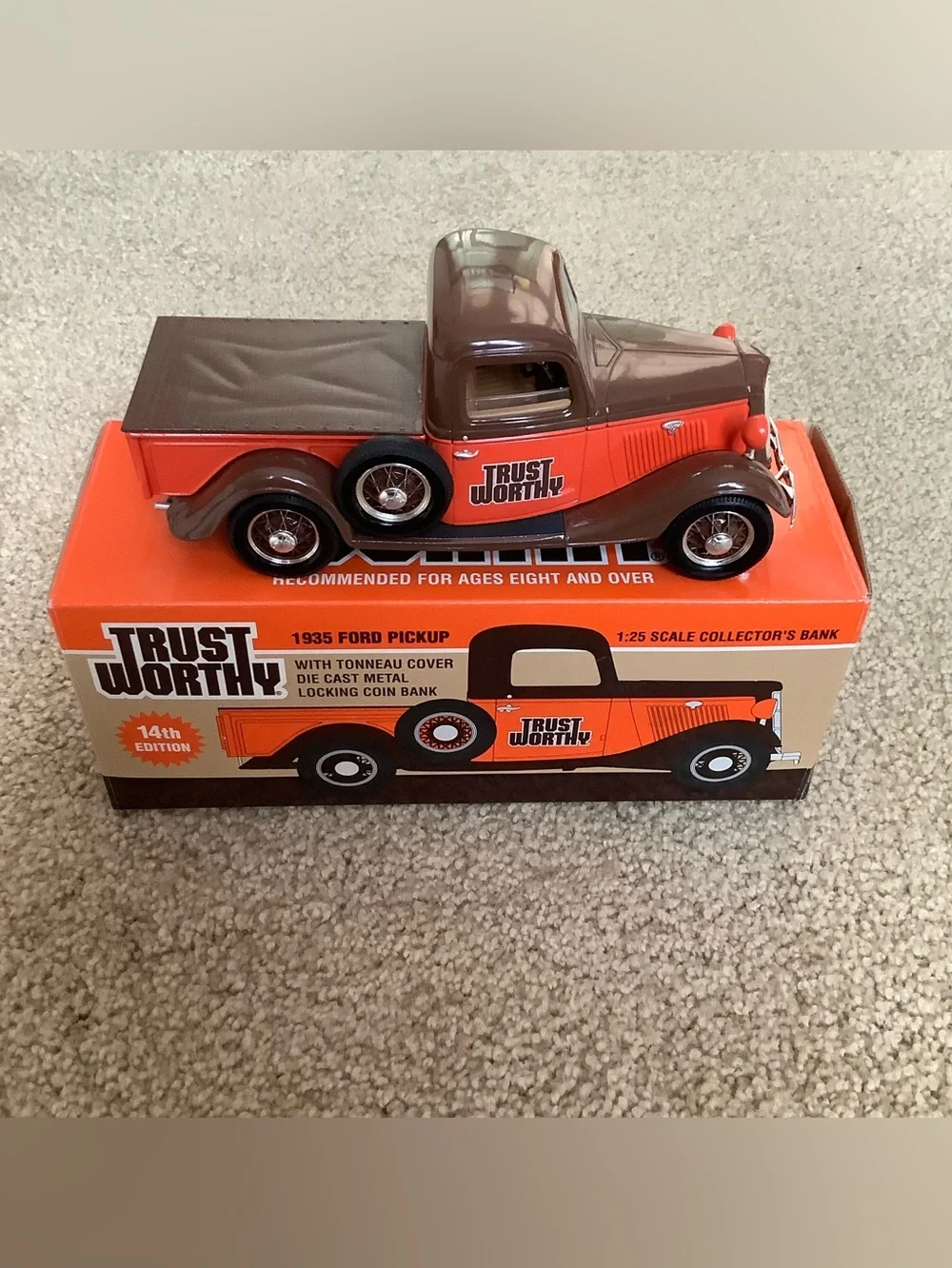Trust Worthy Hardware Diecast Ford Pickup Ranchero F-1 Panel Truck - Set of